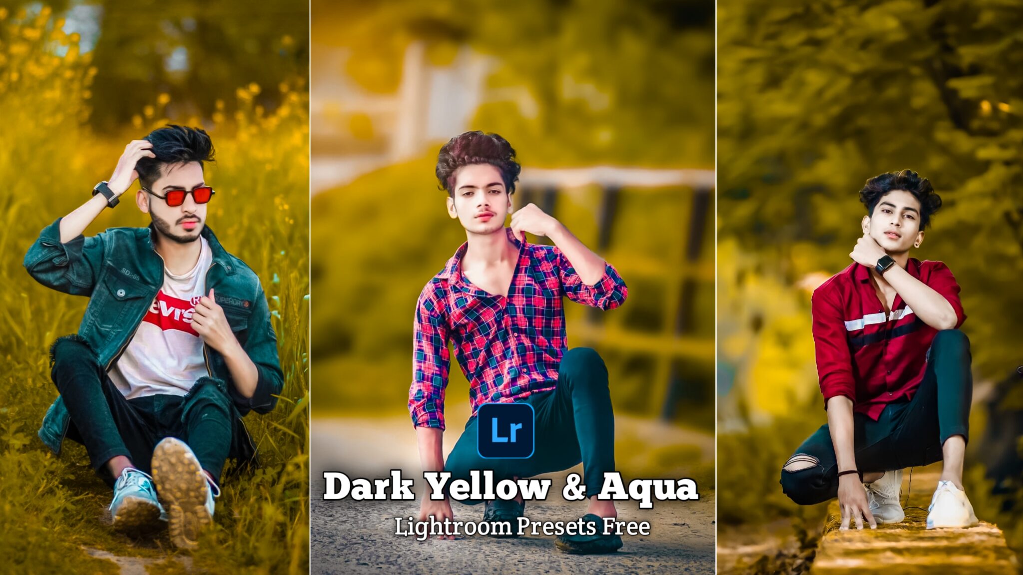 Dark Yellow And Aqua Lightroom Presets Download