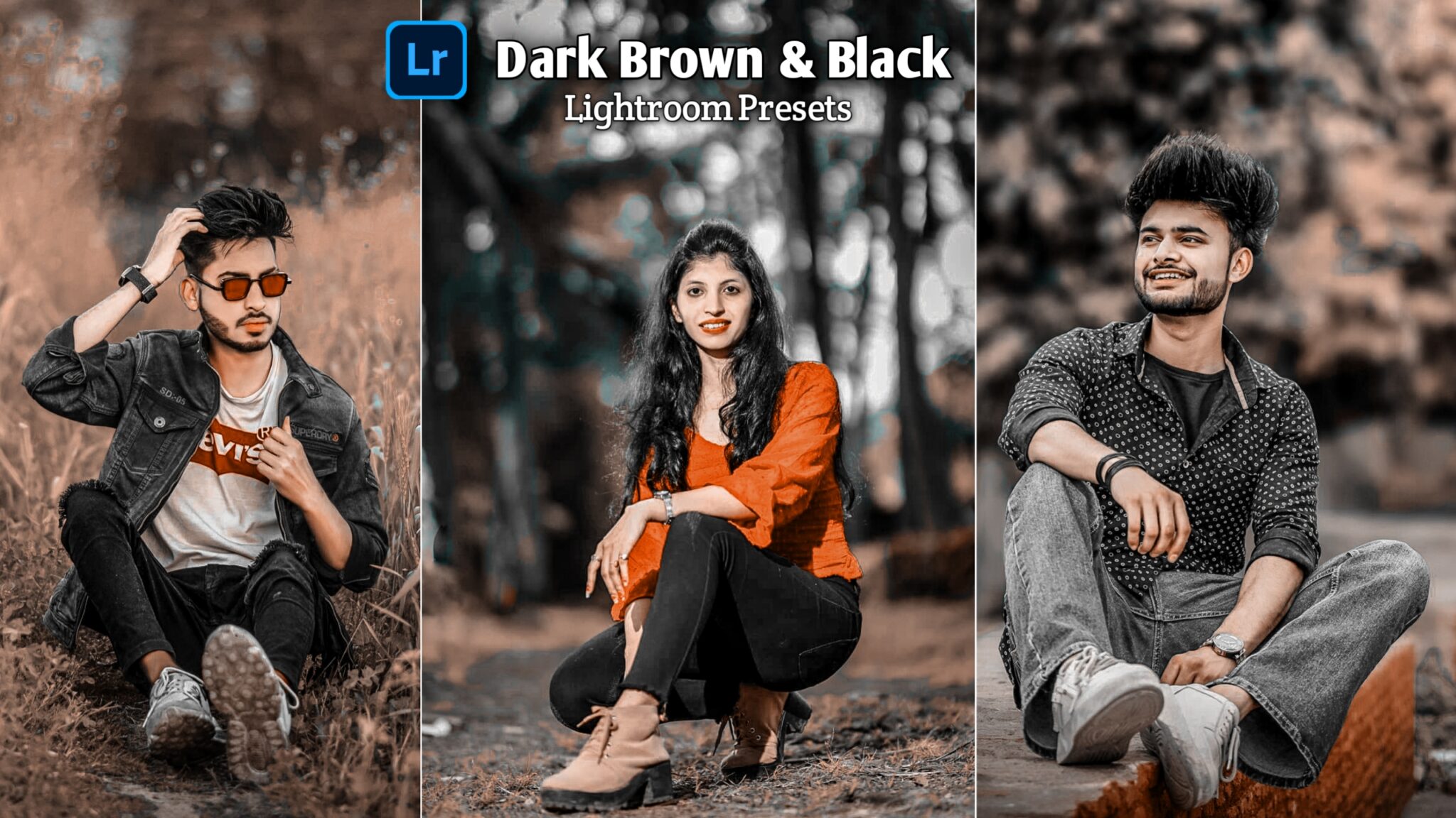 Dark Brown & Black Lightroom Presets Download