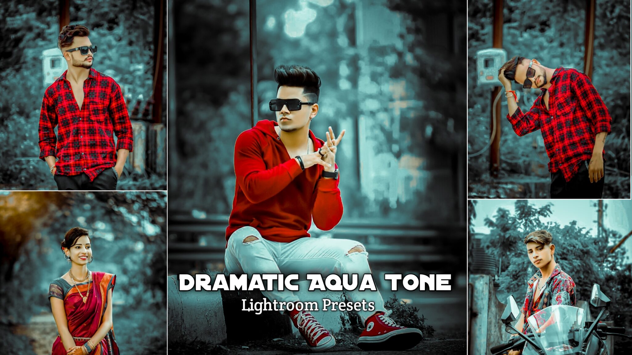 Dramatic Aqua Effect Lightroom Presets | BRD Editz