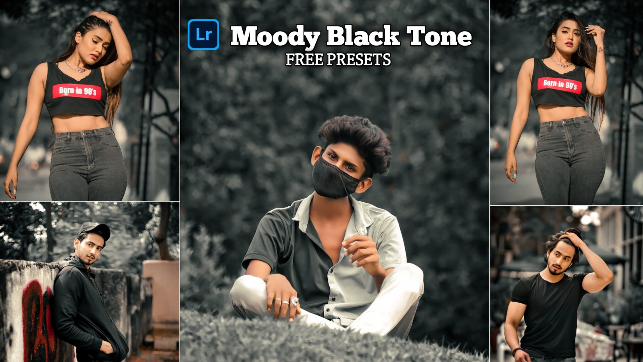 Moody Black Tone Lightroom Presets Download | BRD Editz