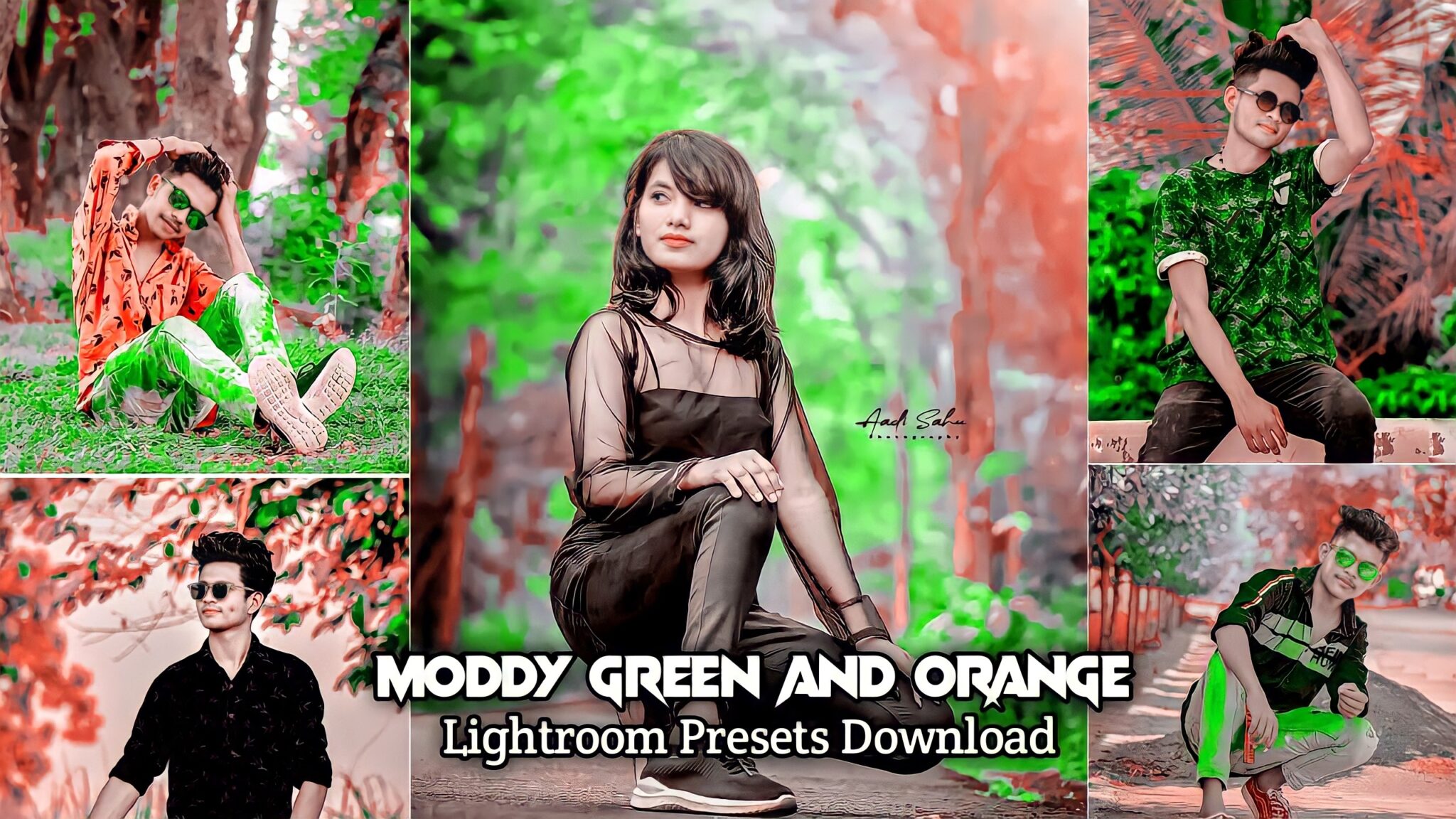 Moody Green And Orange Free Lightroom Presets-BRD Editz