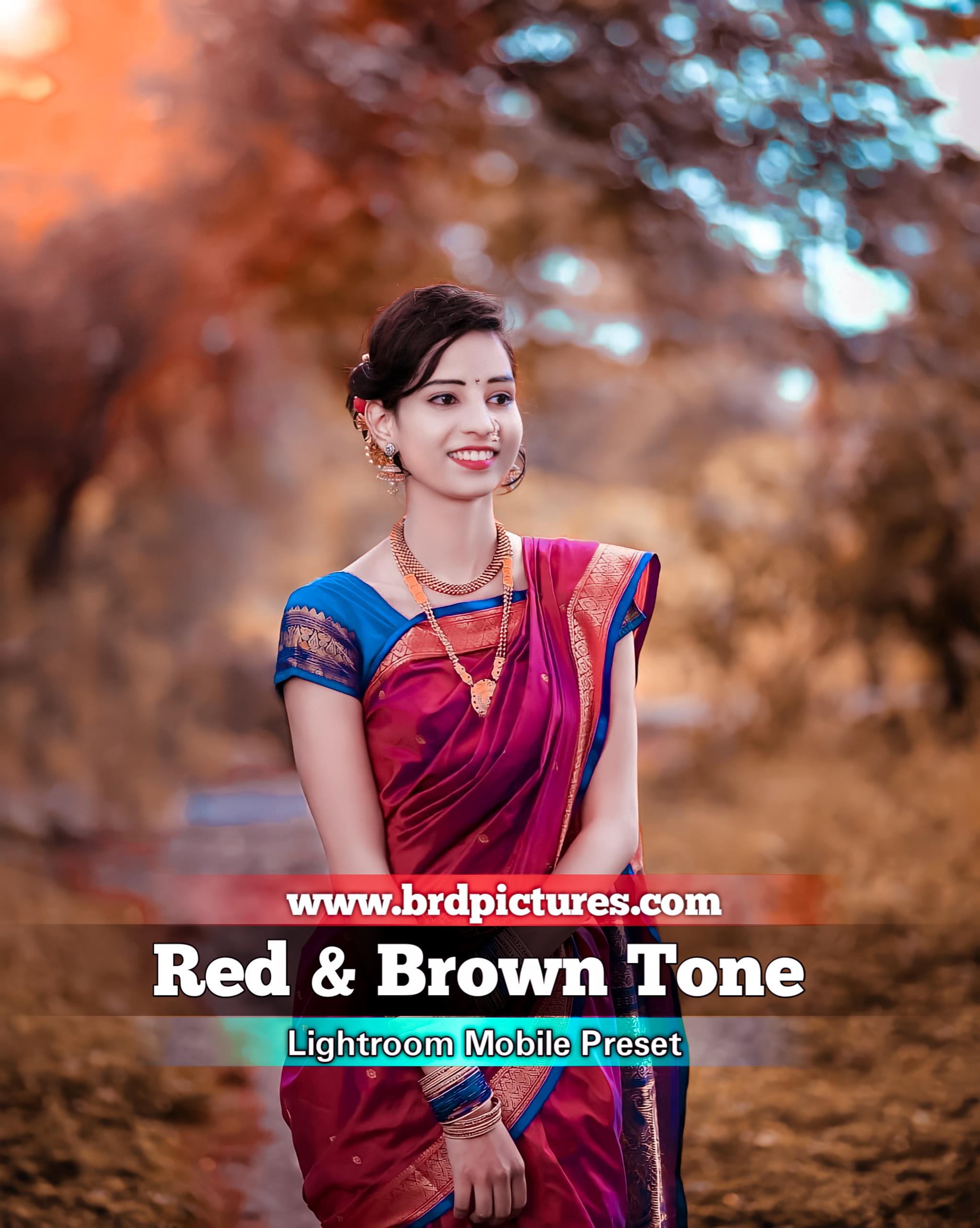 Red And Brown Lightroom Mobile Preset Free Download