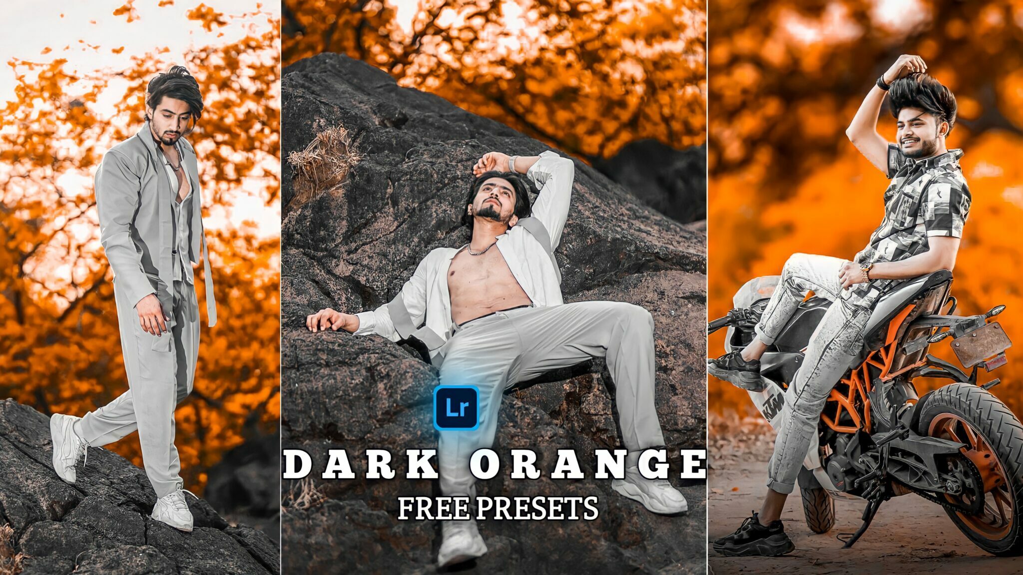 Dark Orange Tone Lightroom Presets Free Download | BRD Editz