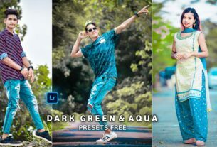 Dark Green And Aqua Lightroom Presets Free Download BRD Editz