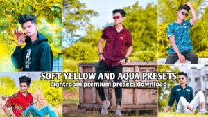 Soft Yellow And Aqua Lightroom Presets Free BRD Editz