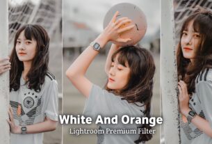 White And Orange Lightroom Presets Free