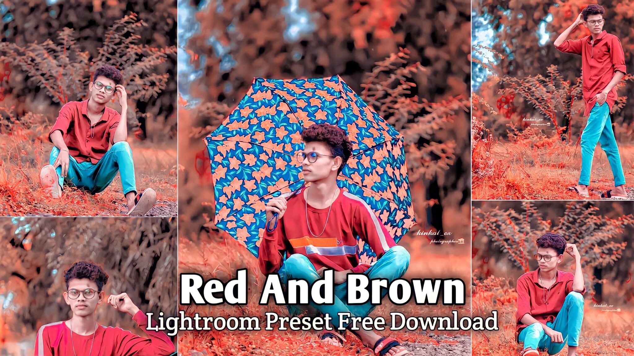 Red And Brown Lightroom Presets Free | BRD Editz