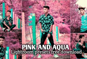 Pink And Aqua Lightroom Presets Free Download