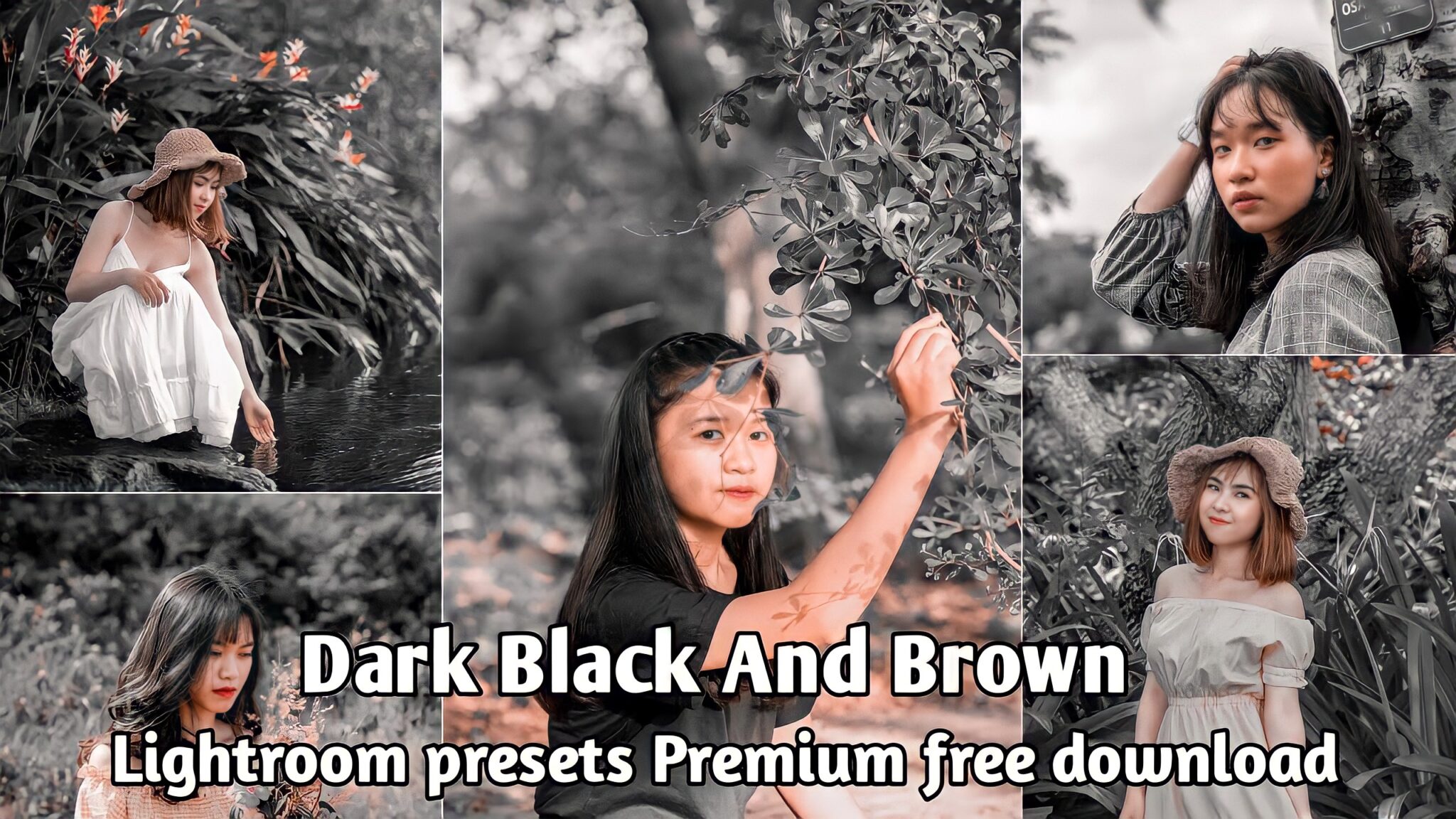 Black And Brown Lightroom Presets Free | BRD Editz