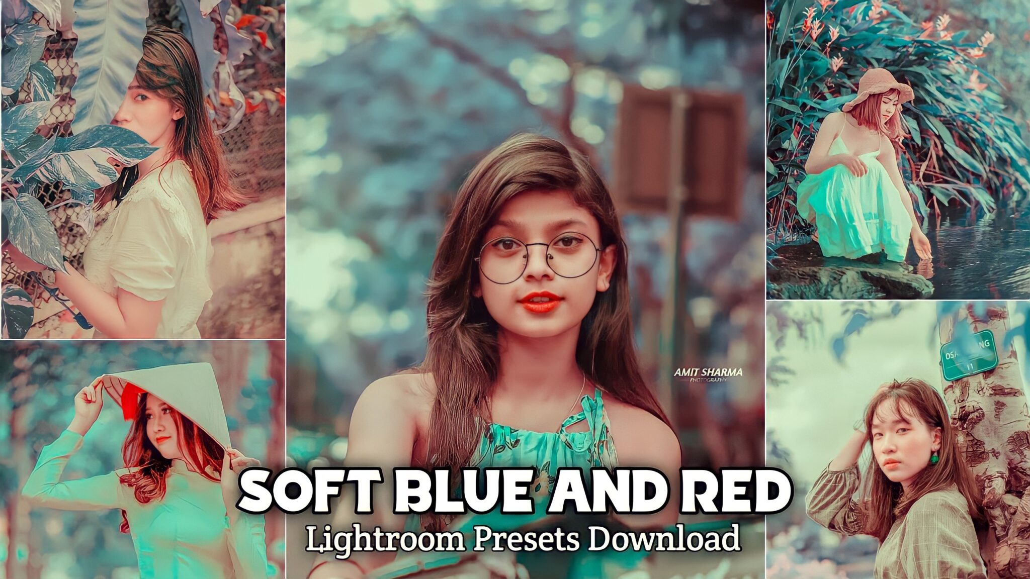 Soft Blue And Red Lightroom Presets Download | BRD Editz