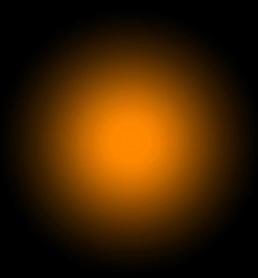 Orange Light PNG Image For Picsart