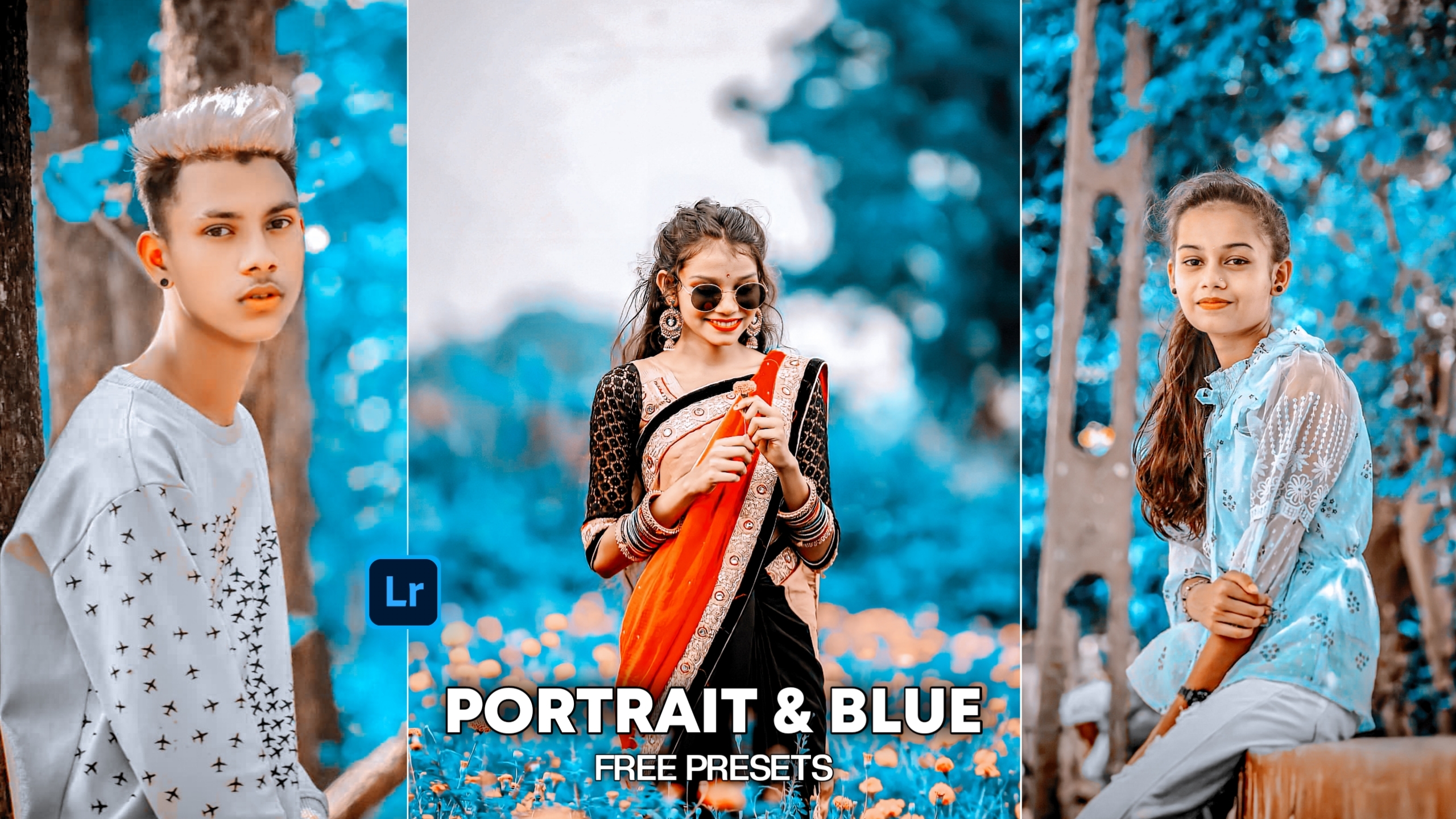 Portrait Blue Lightroom Presets
