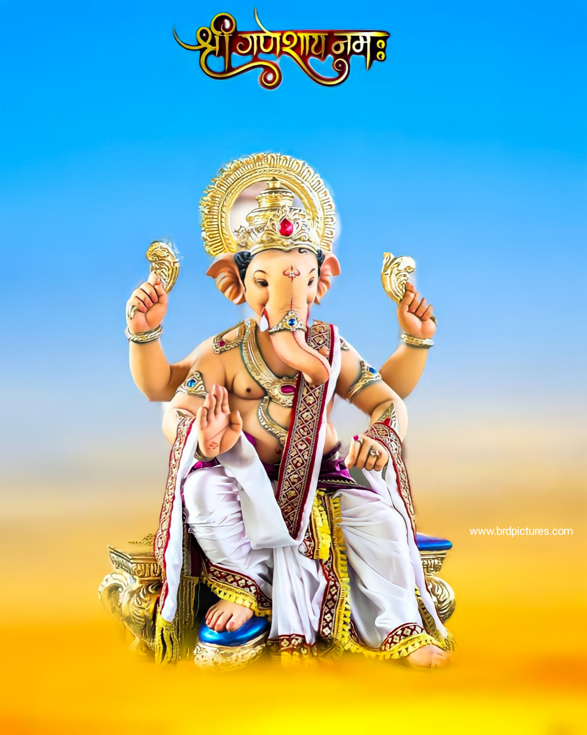 Ganesh Chaturthi Background And Wallpaper Image
