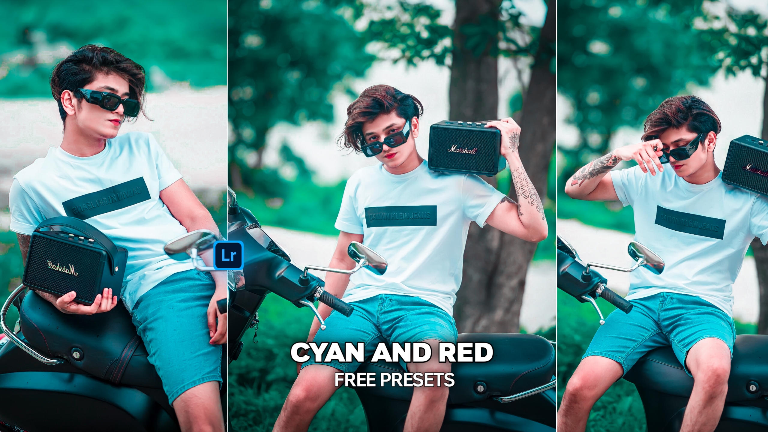 Cyan And Red Lightroom Presets