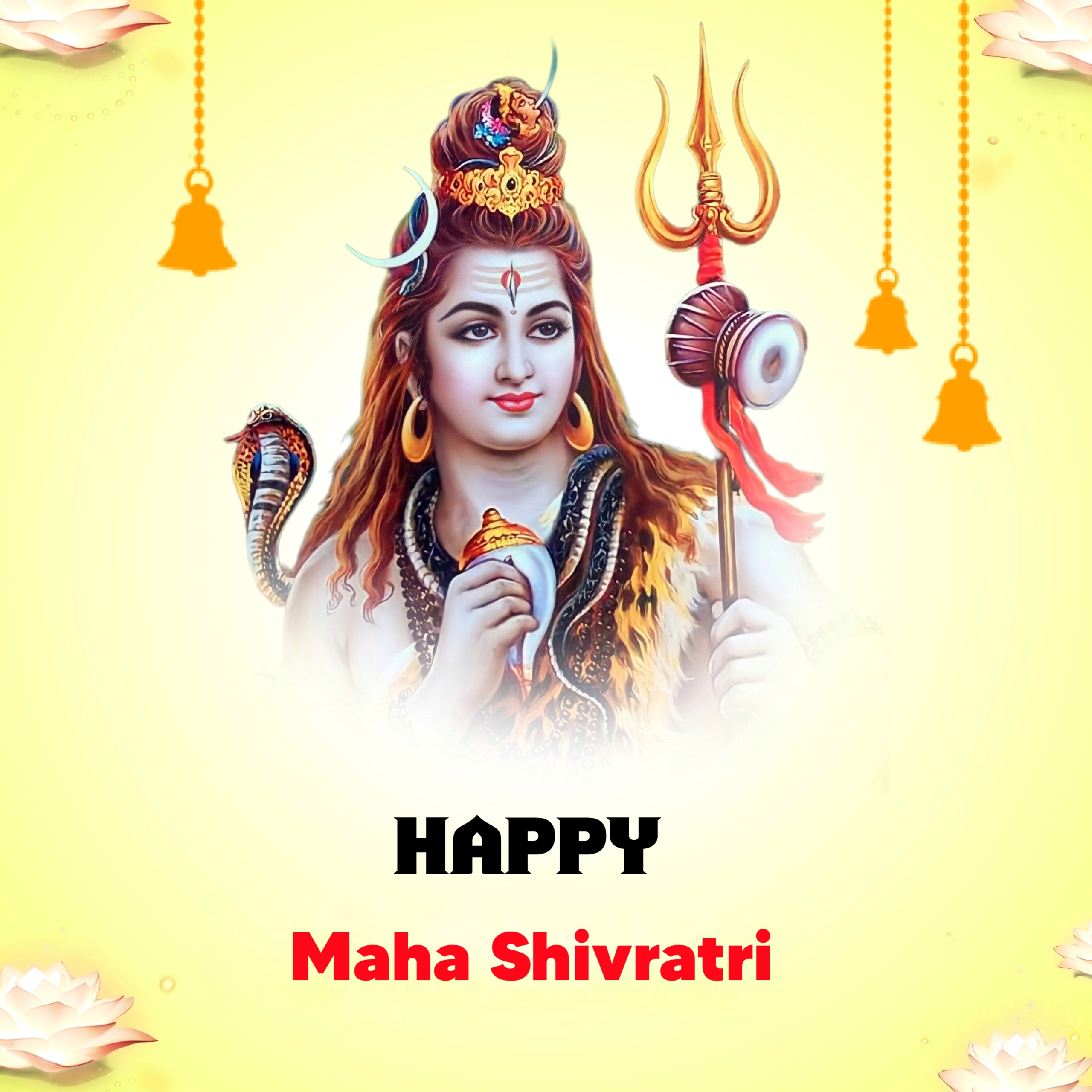 Maha Shivratri Image With Har Har Mahadev 