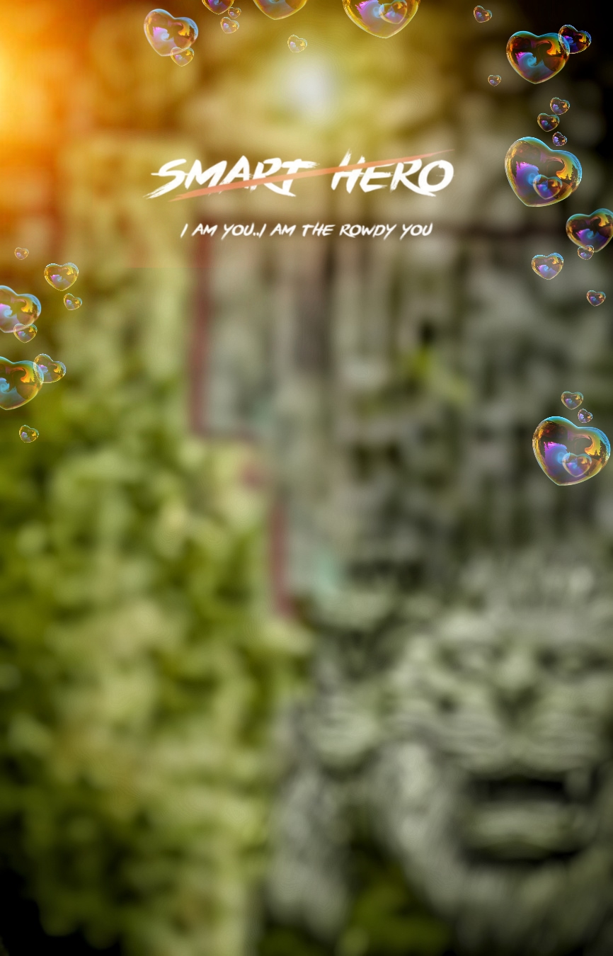 Smart Hero Heart CB Editing Background HD