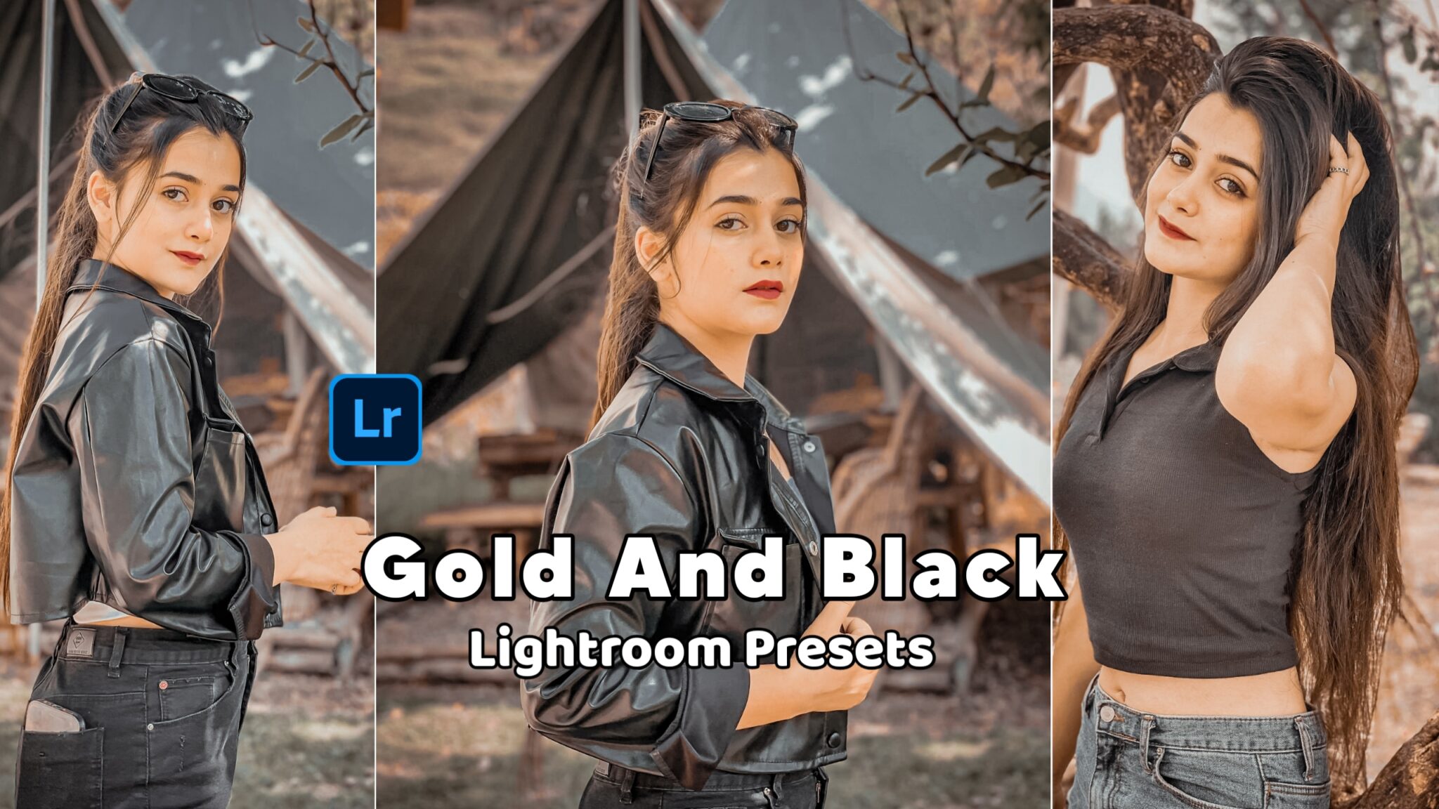 Gold And Black Lightroom Preset