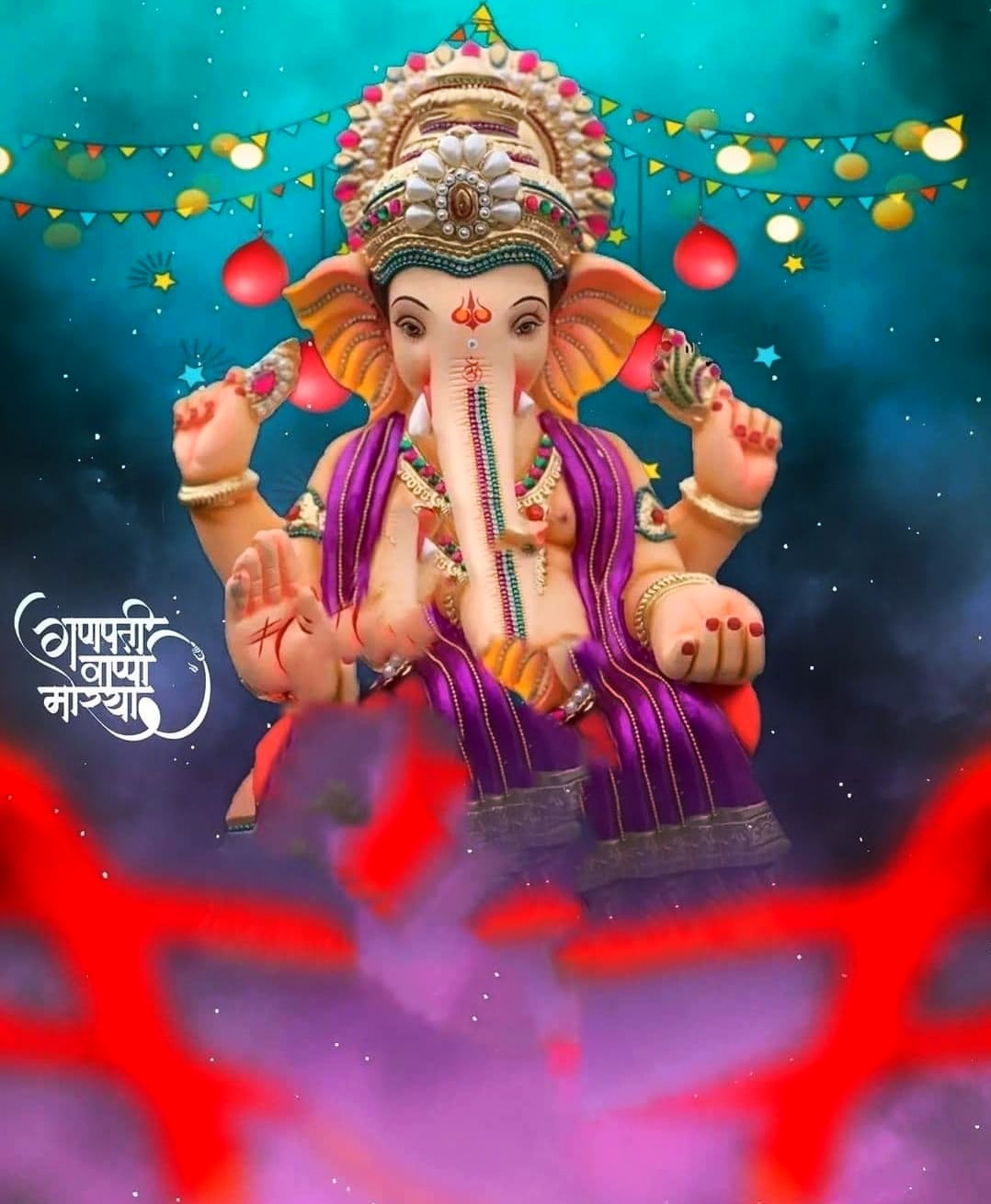 Background HD Lord Ganesha For Ganesh Chaturthi 