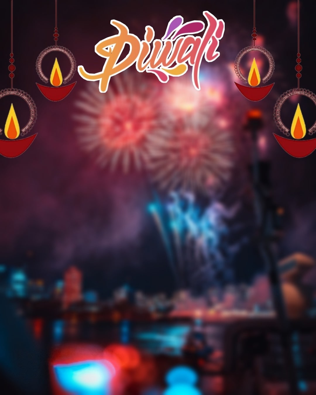 Diya Diwali Background Image 