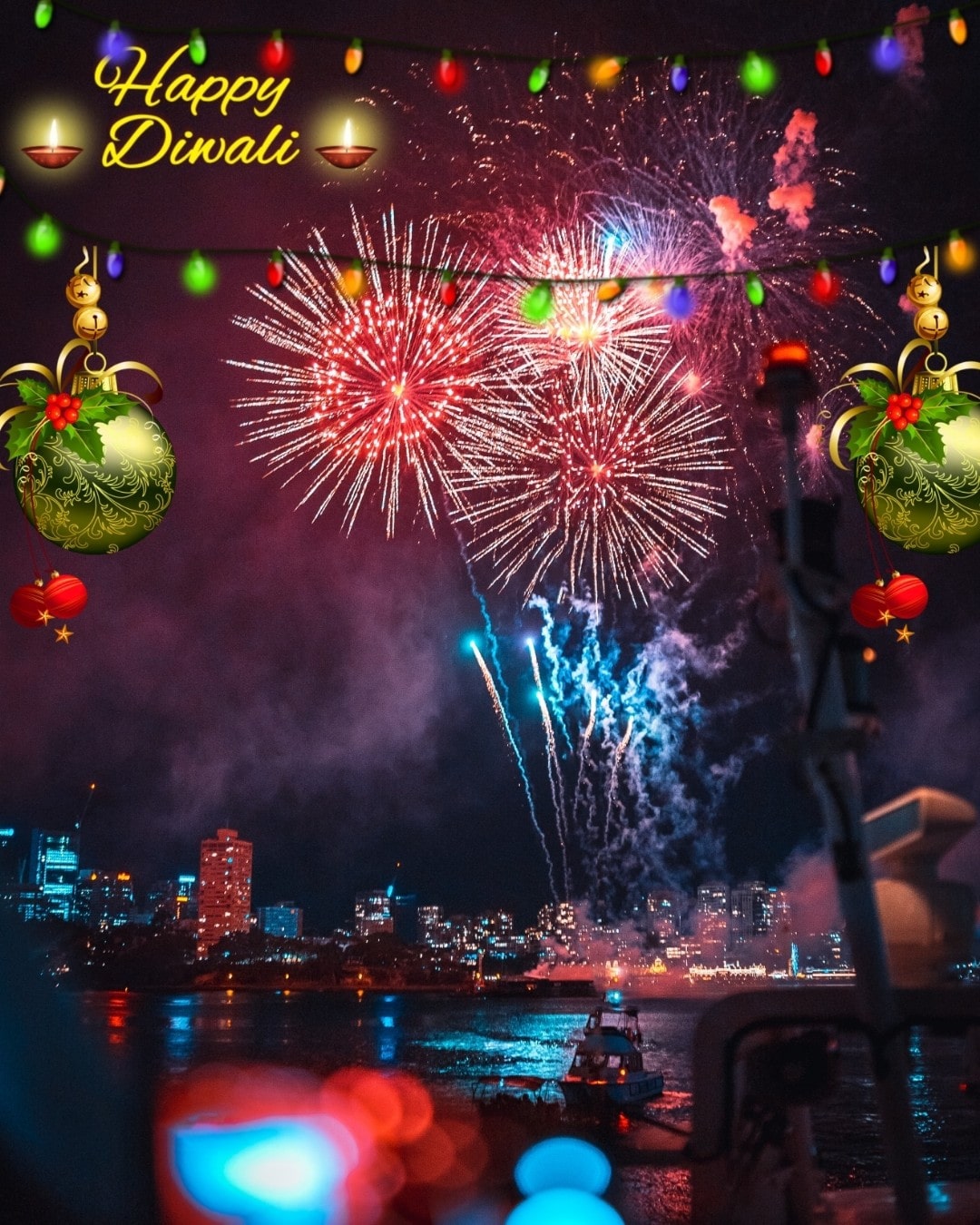 Happy Diwali Background HD Image 