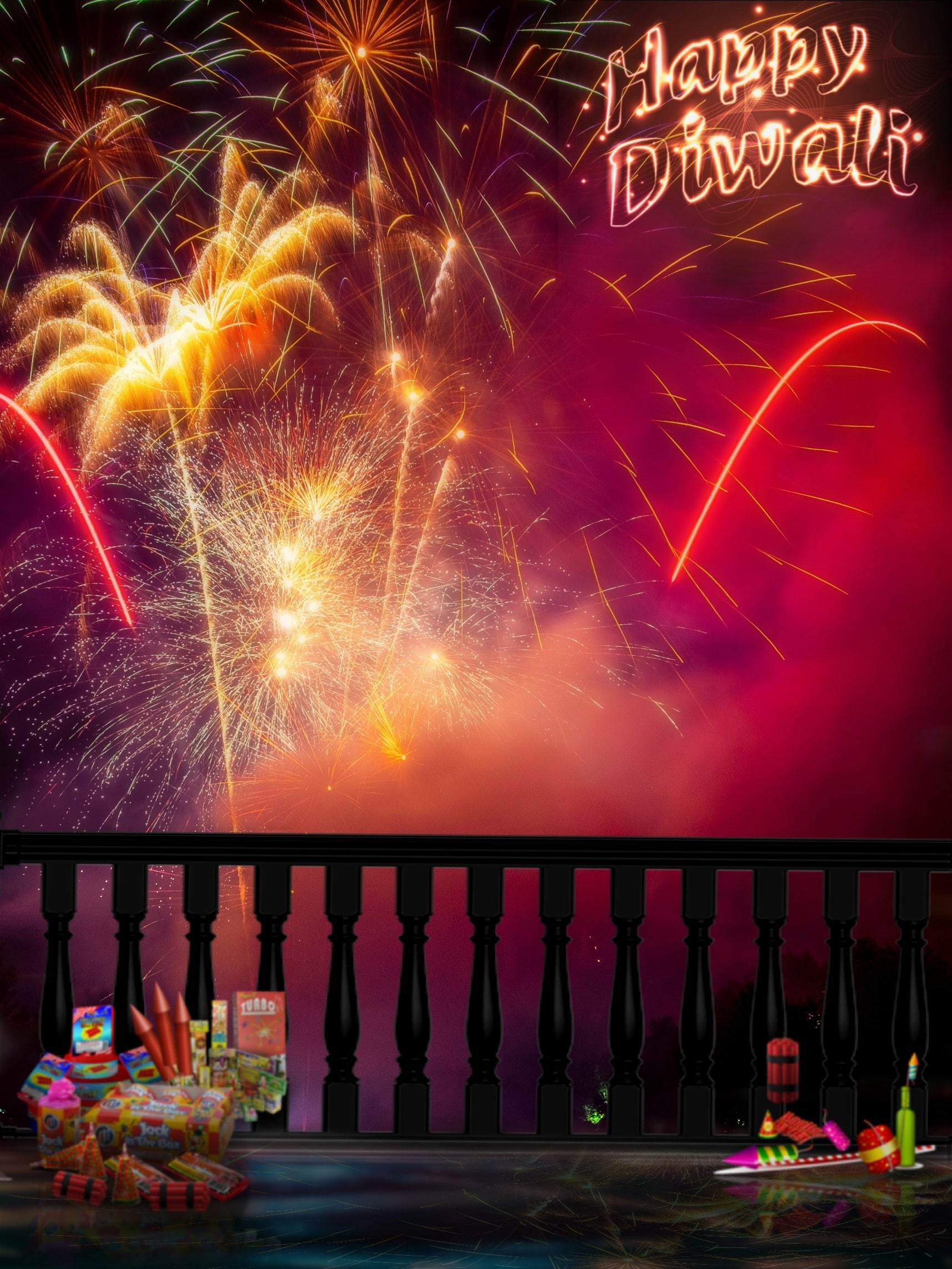 Free Download Diwali Editing Background HD 