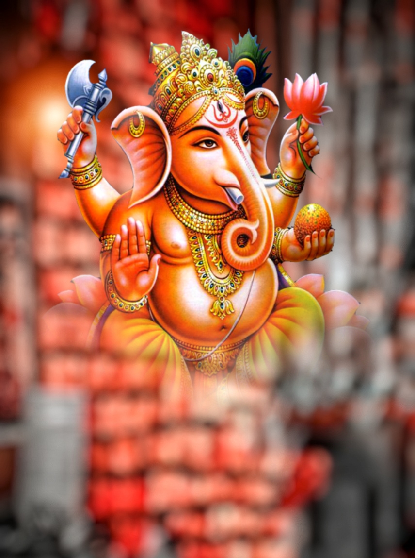 Photo Editing Ganesh Chaturthi Lord Ganesha Background 