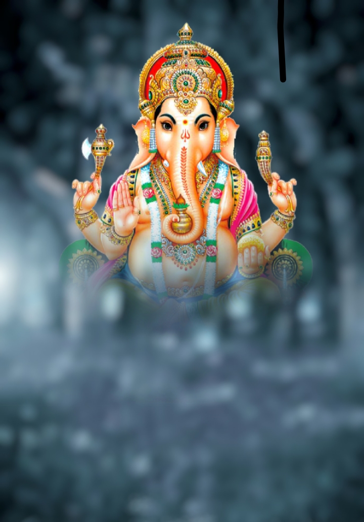 Ganesh Chaturthi Lord Ganesha Editing Background 