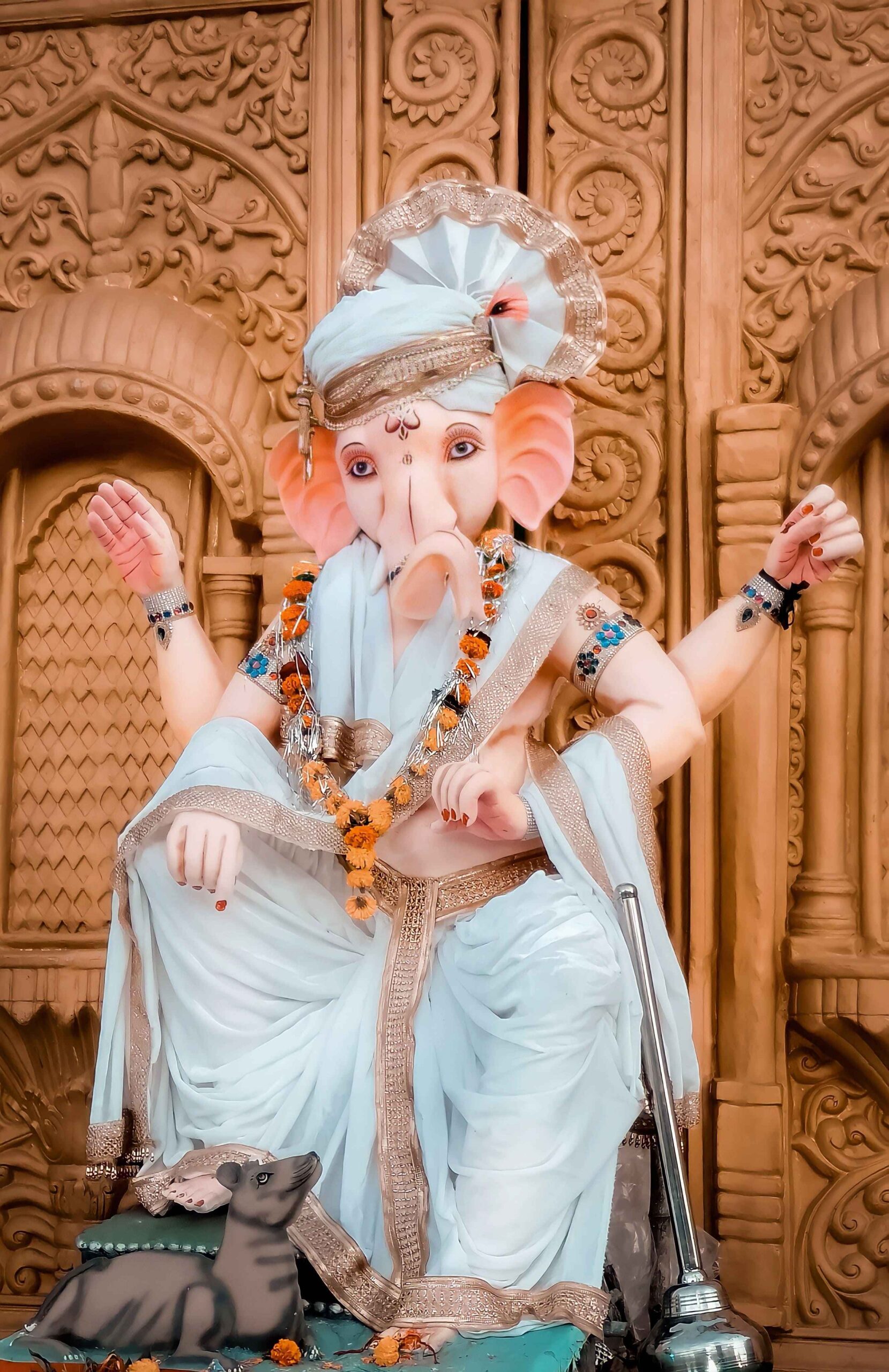 Amazing Lord Ganesha Photo Wallpaper 