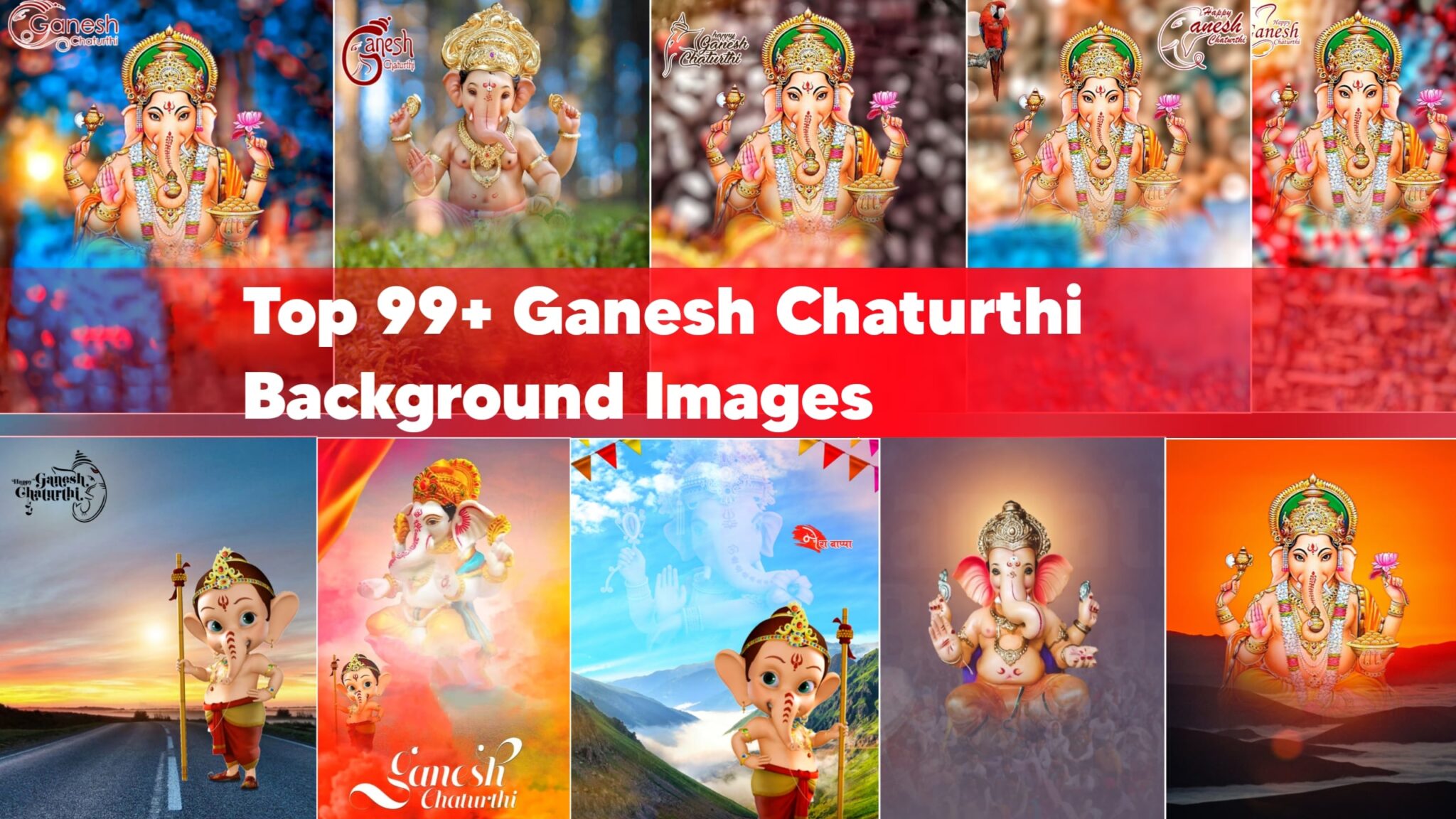 Top 99+ Ganesh Chaturthi Background Images