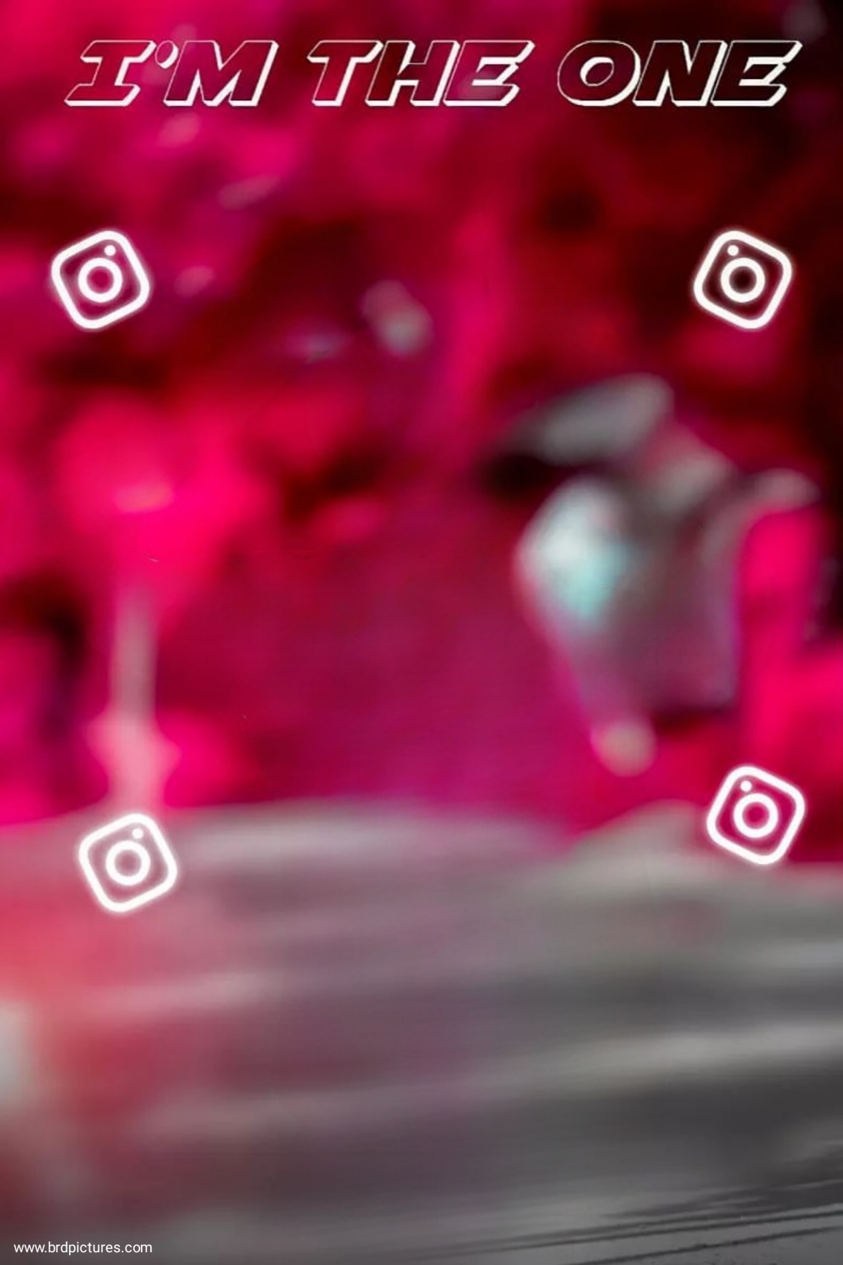 Instagram Red Pink CB HD Editing Background 