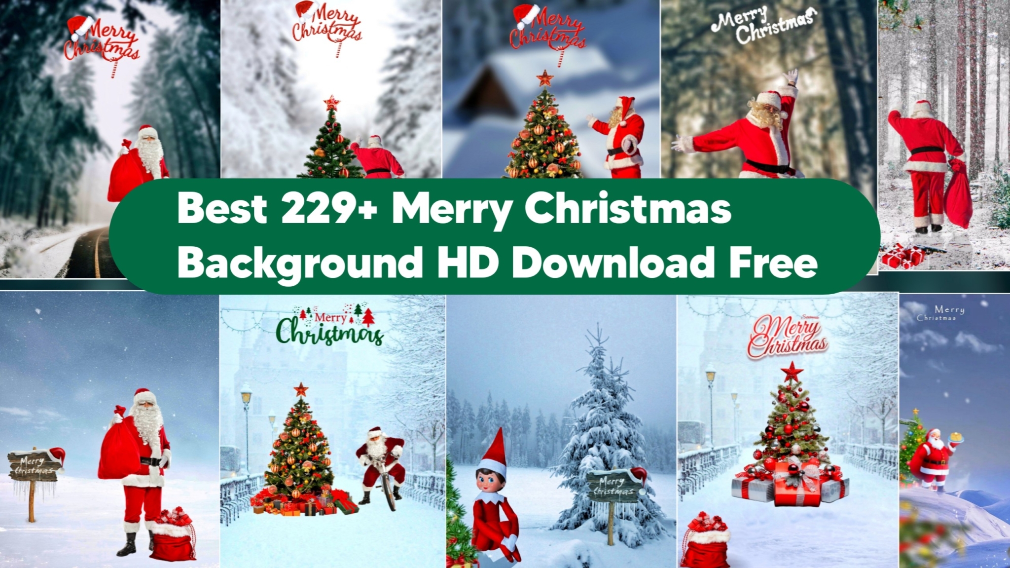 Best 229+ Merry Christmas Background HD Download Free