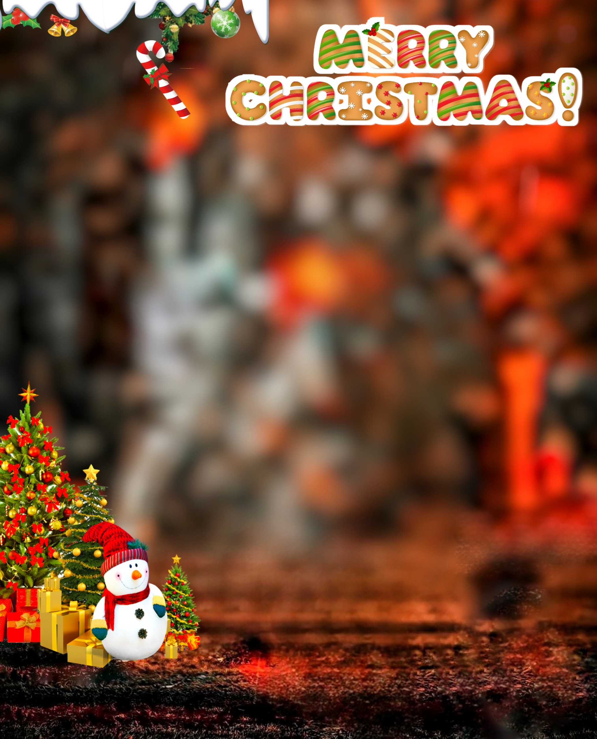 Cute Christmas Background HD Image