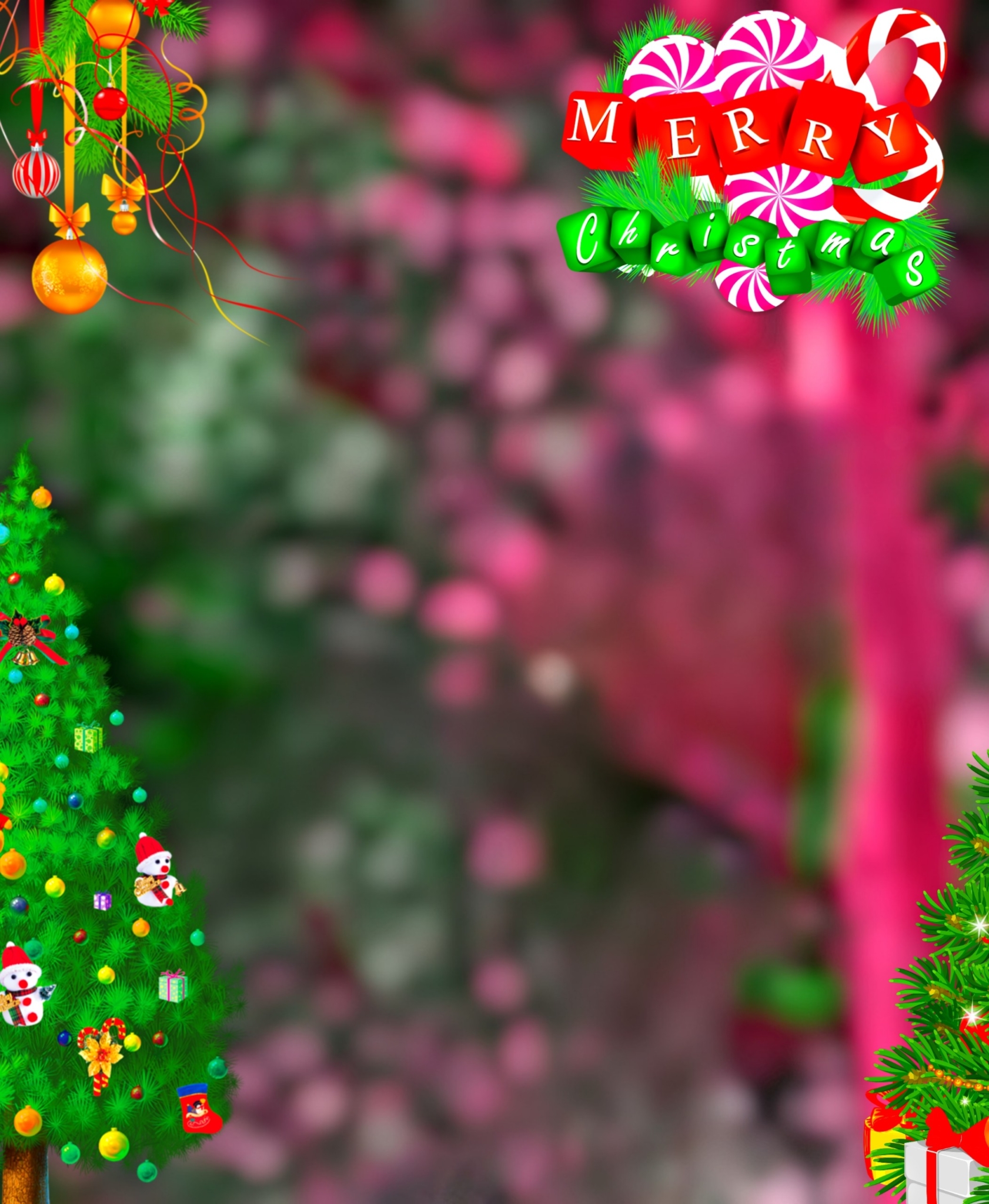 Beautiful Christmas Background Image