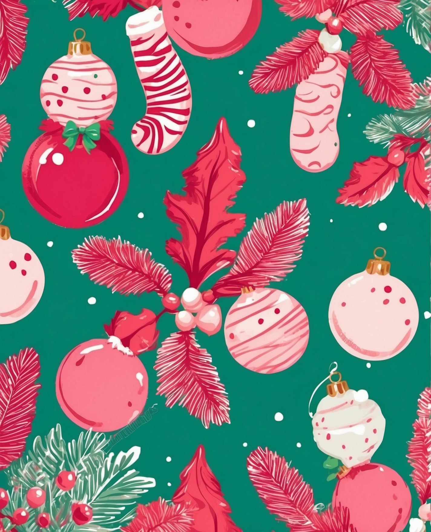Preppy Christmas Wallpaper For I Paid