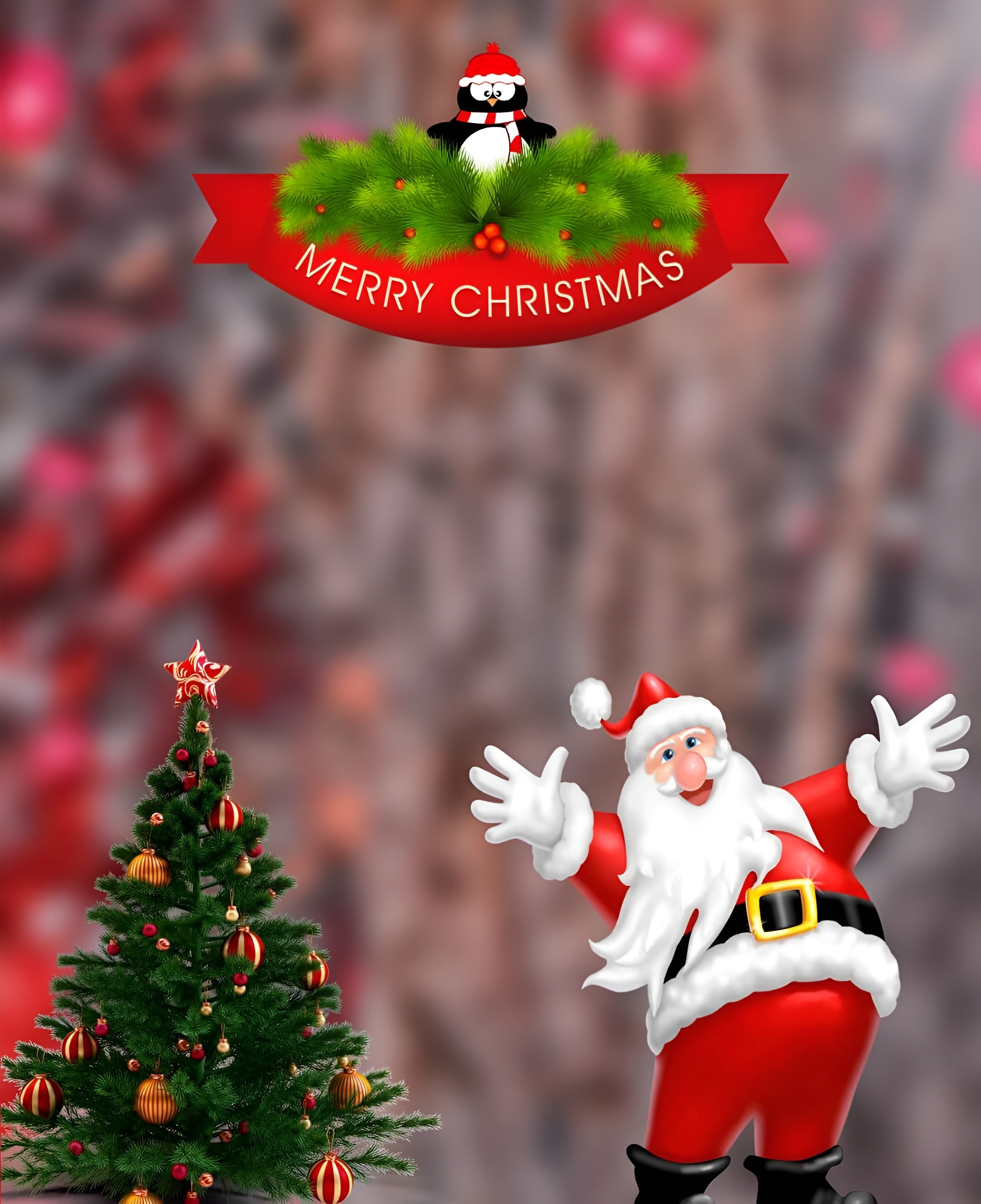 HD Quality Christmas Background Image Aesthetic 