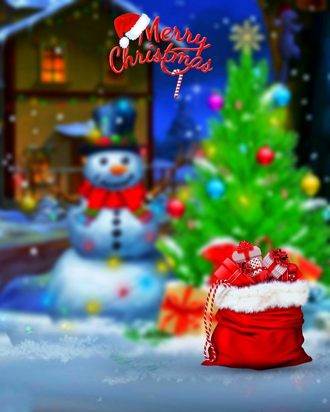New Christmas Background Image 2023