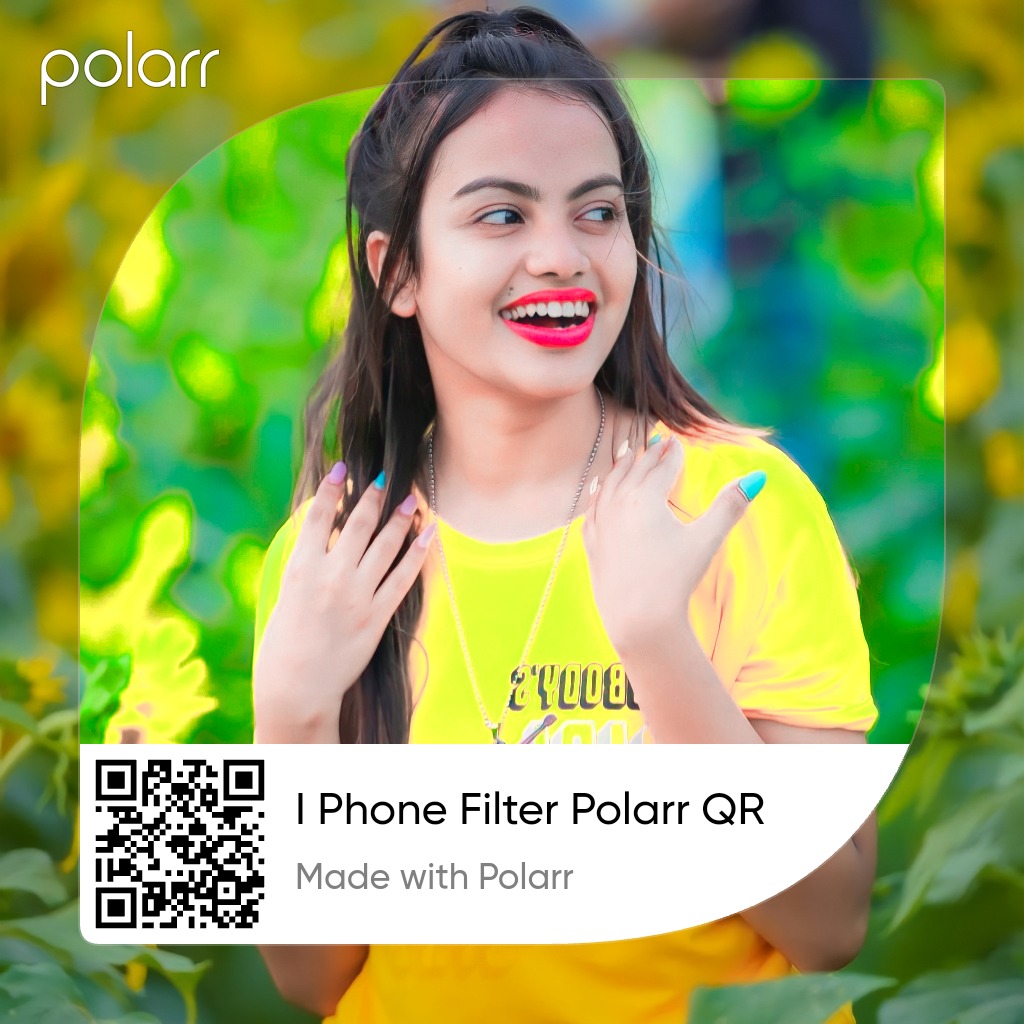 I Phone Filter Polarr QR Code Free