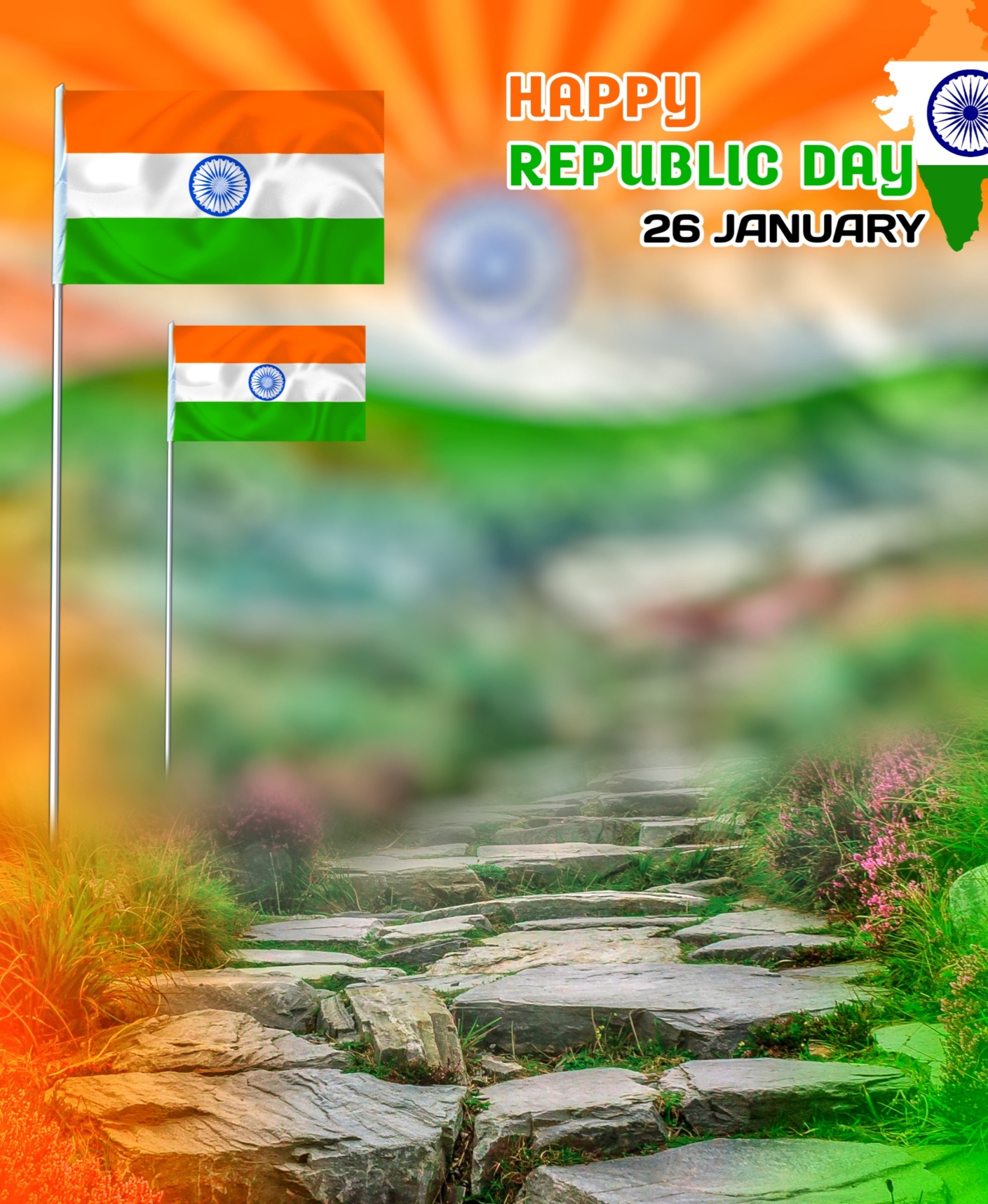 Amazing Republic Day Background 2024 Image