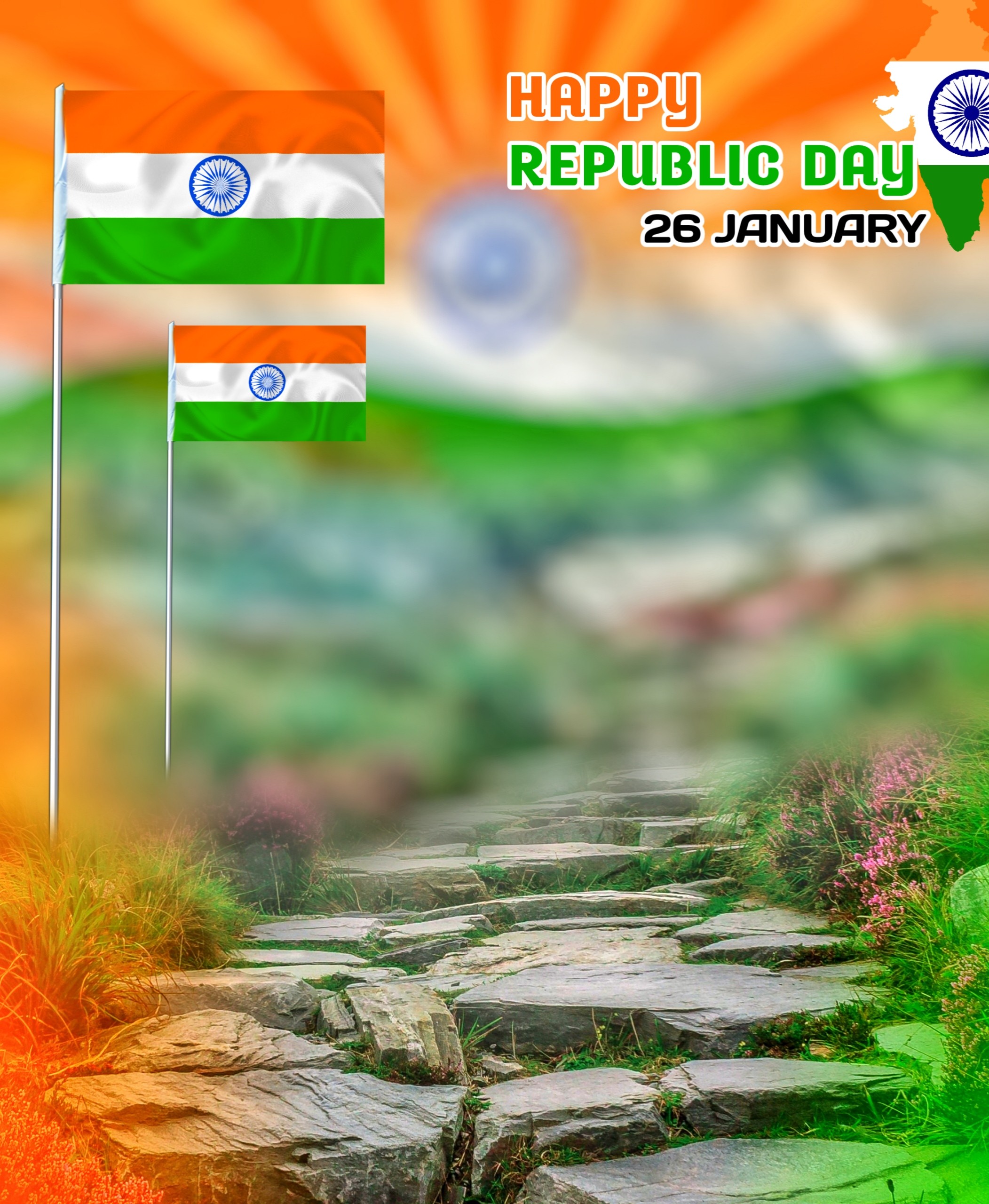 Amazing Republic Day Background 2024 Image