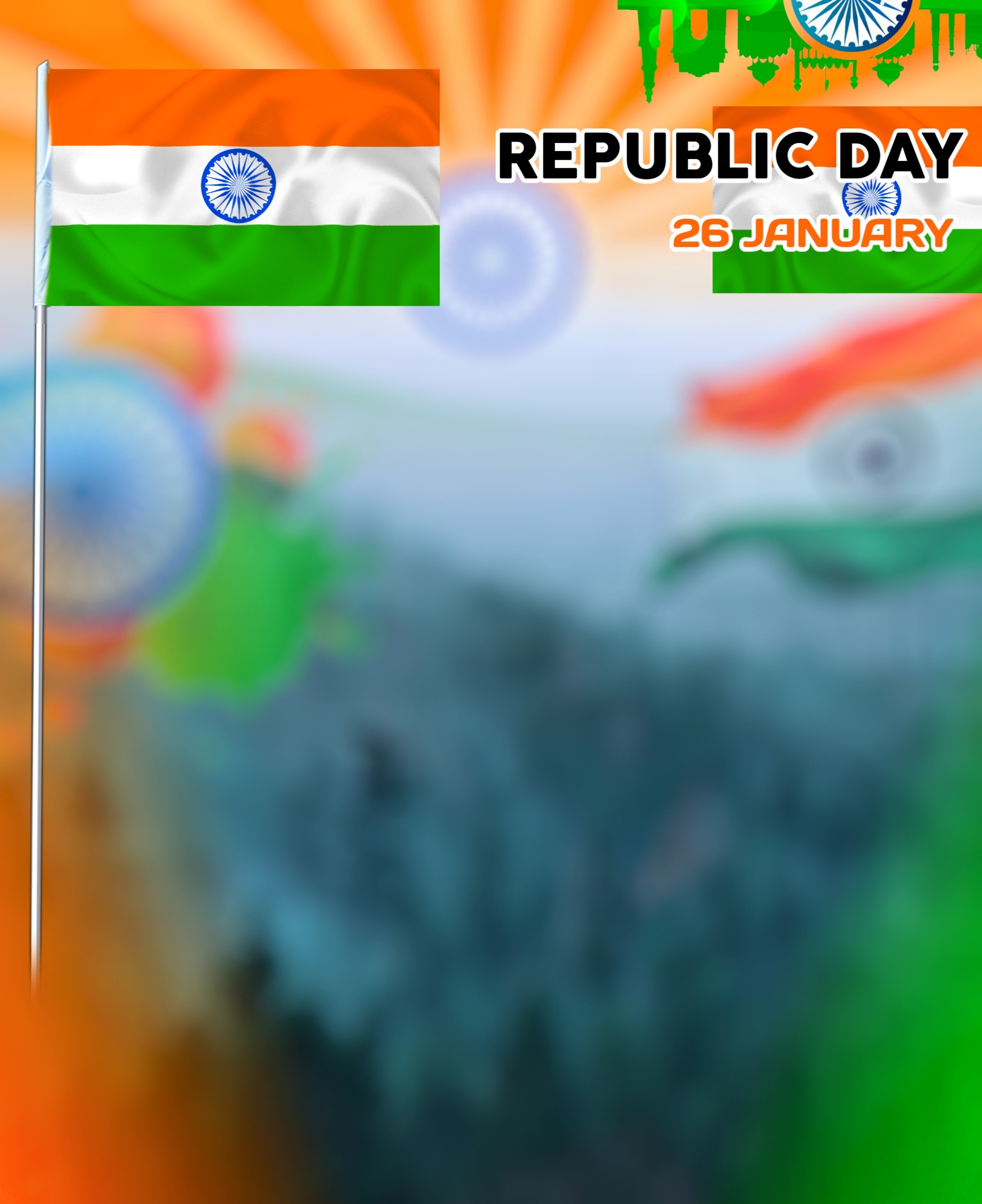 Republic Day Wallpaper Background HD