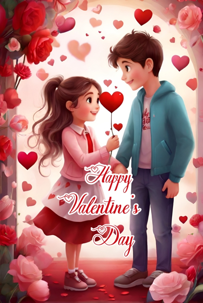 Happy Valentine's Day Status Wallpaper 4k Image 