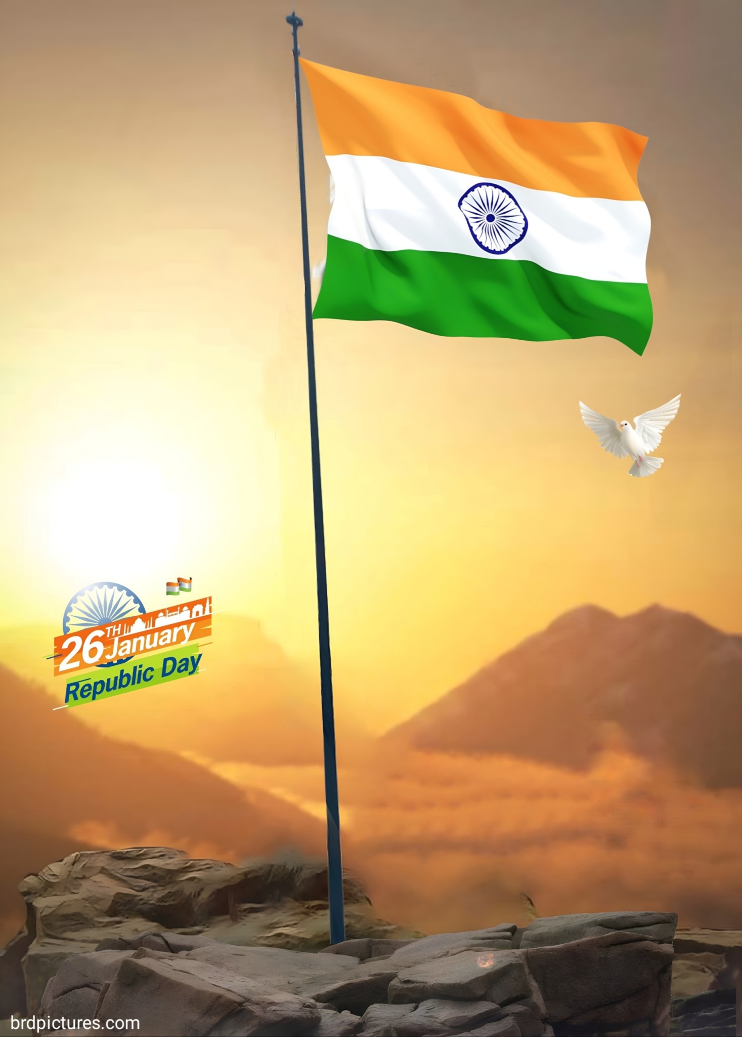 Indian Flag Background Wallpaper 4k For Republic Day