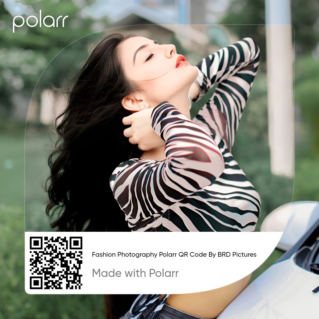 Fashion Polarr QR Code 