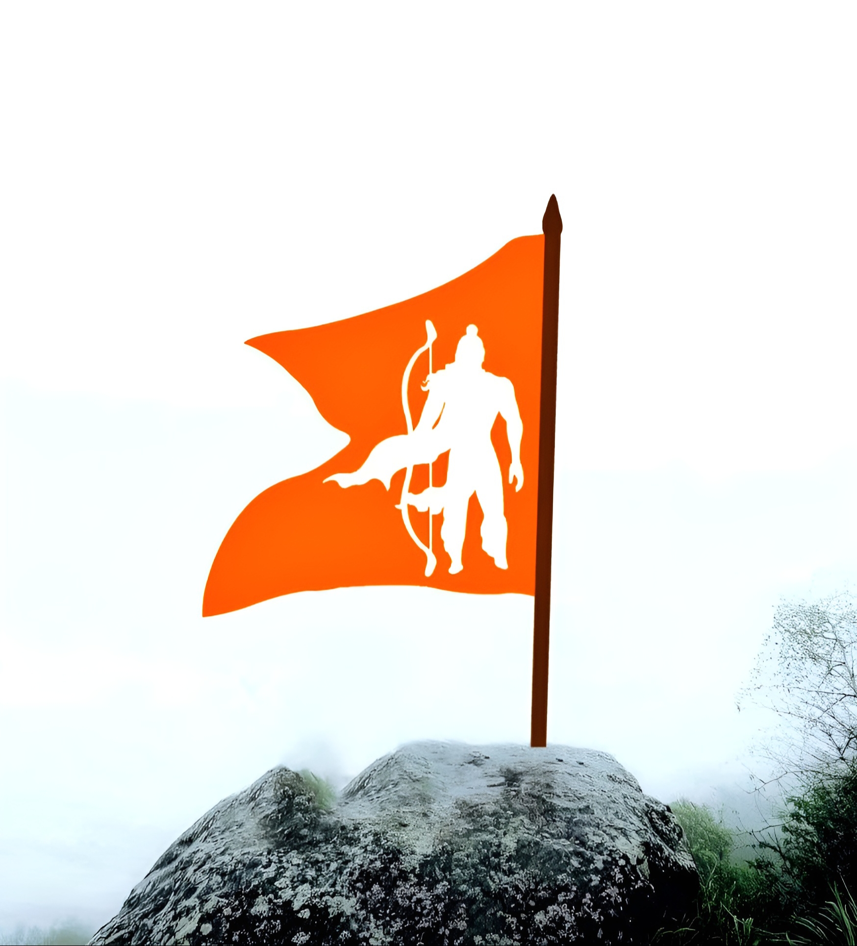 Jay Shree Ram Flag Logo Dp Image For Status