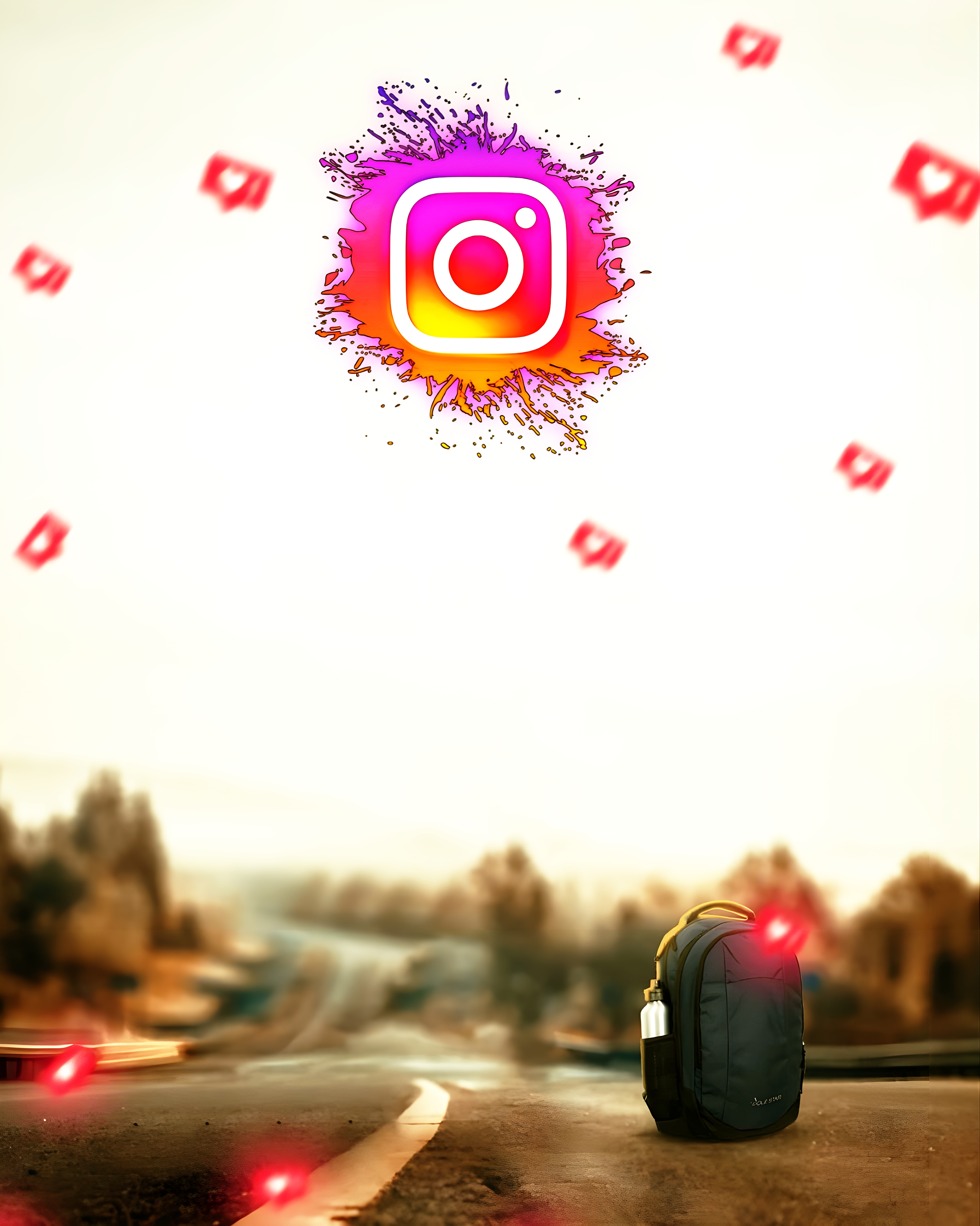 Instagram Background Photo Editing 